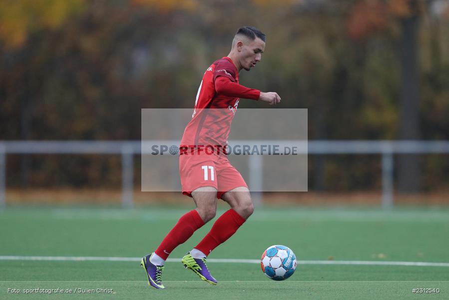 Adin Ferizovic, Sportgelände Vatan Spor, Aschaffenburg, 30.10.2021, BFV, sport, action, Fussball, Deutschland, Oktober 2021, Saison 2021/2022, Bayernliga Nord, TSV, VSA, TSV Abtswind, SV Vatan Spor Aschaffenburg - Bild-ID: 2312540