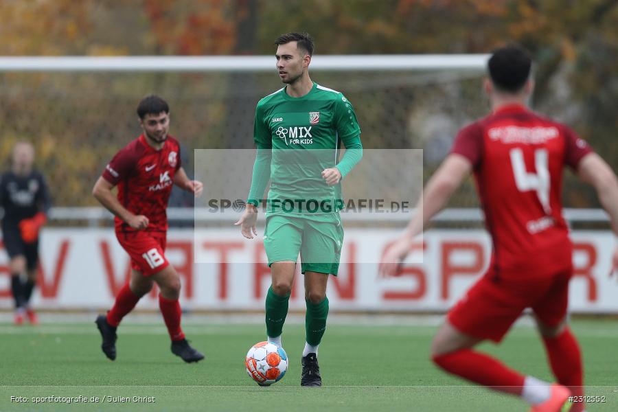 Max Wolf, Sportgelände Vatan Spor, Aschaffenburg, 30.10.2021, BFV, sport, action, Fussball, Deutschland, Oktober 2021, Saison 2021/2022, Bayernliga Nord, TSV, VSA, TSV Abtswind, SV Vatan Spor Aschaffenburg - Bild-ID: 2312552