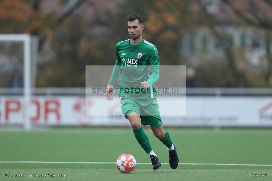 Max Wolf, Sportgelände Vatan Spor, Aschaffenburg, 30.10.2021, BFV, sport, action, Fussball, Deutschland, Oktober 2021, Saison 2021/2022, Bayernliga Nord, TSV, VSA, TSV Abtswind, SV Vatan Spor Aschaffenburg - Bild-ID: 2312597