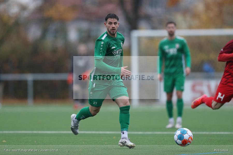 Kevin Steinmann, Sportgelände Vatan Spor, Aschaffenburg, 30.10.2021, BFV, sport, action, Fussball, Deutschland, Oktober 2021, Saison 2021/2022, Bayernliga Nord, TSV, VSA, TSV Abtswind, SV Vatan Spor Aschaffenburg - Bild-ID: 2312604 Kevin Steinmann, Sportgelände Vatan Spor, Aschaffenburg, 30.10.2021, BFV, sport, action, Fussball, Deutschland, Oktober 2021, Saison 2021/2022, Bayernliga Nord, TSV, VSA, TSV Abtswind, SV Vatan Spor Aschaffenburg - Bild-ID: 2312604
