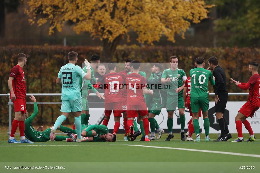 Rudel, Handgemenge, Sportgelände Vatan Spor, Aschaffenburg, 30.10.2021, BFV, sport, action, Fussball, Deutschland, Oktober 2021, Saison 2021/2022, Bayernliga Nord, TSV, VSA, TSV Abtswind, SV Vatan Spor Aschaffenburg - Bild-ID: 2312630 Rudel, Handgemenge, Sportgelände Vatan Spor, Aschaffenburg, 30.10.2021, BFV, sport, action, Fussball, Deutschland, Oktober 2021, Saison 2021/2022, Bayernliga Nord, TSV, VSA, TSV Abtswind, SV Vatan Spor Aschaffenburg - Bild-ID: 2312630