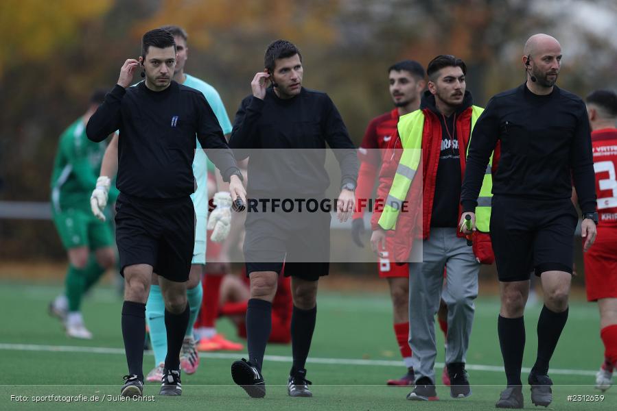 Schiedsrichter, Sebastian Cornely, Sportgelände Vatan Spor, Aschaffenburg, 30.10.2021, BFV, sport, action, Fussball, Deutschland, Oktober 2021, Saison 2021/2022, Bayernliga Nord, TSV, VSA, TSV Abtswind, SV Vatan Spor Aschaffenburg - Bild-ID: 2312639