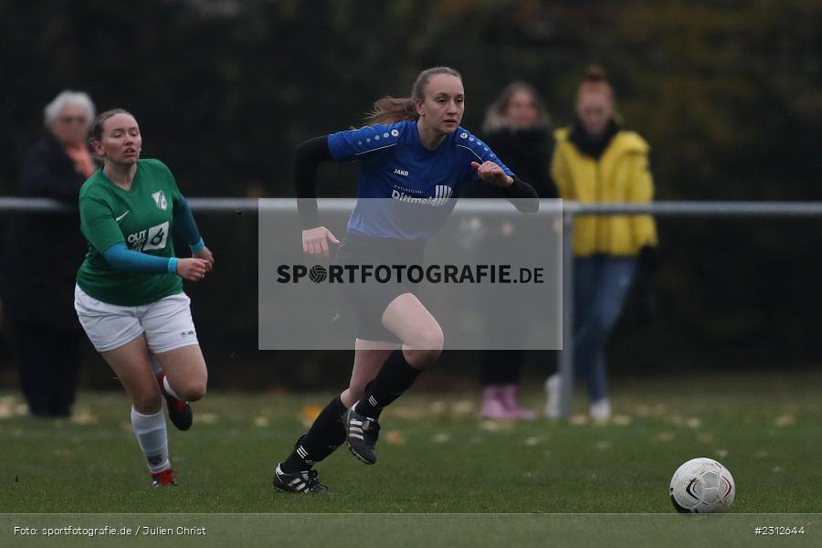 Paulina Hemmerich, Sportgelände Darmstädter Straße, Aschaffenburg, 30.10.2021, BFV, sport, action, Fussball, Deutschland, Oktober 2021, Saison 2021/2022, Bezirksliga Frauen 01, SPA, FVG, SpVgg Adelsberg, FVgg Kickers Aschaffenburg II - Bild-ID: 2312644