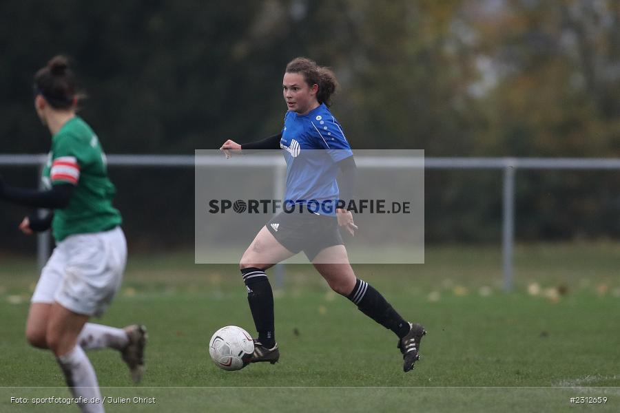 Julia Siegler, Sportgelände Darmstädter Straße, Aschaffenburg, 30.10.2021, BFV, sport, action, Fussball, Deutschland, Oktober 2021, Saison 2021/2022, Bezirksliga Frauen 01, SPA, FVG, SpVgg Adelsberg, FVgg Kickers Aschaffenburg II - Bild-ID: 2312659 Julia Siegler, Sportgelände Darmstädter Straße, Aschaffenburg, 30.10.2021, BFV, sport, action, Fussball, Deutschland, Oktober 2021, Saison 2021/2022, Bezirksliga Frauen 01, SPA, FVG, SpVgg Adelsberg, FVgg Kickers Aschaffenburg II - Bild-ID: 2312659