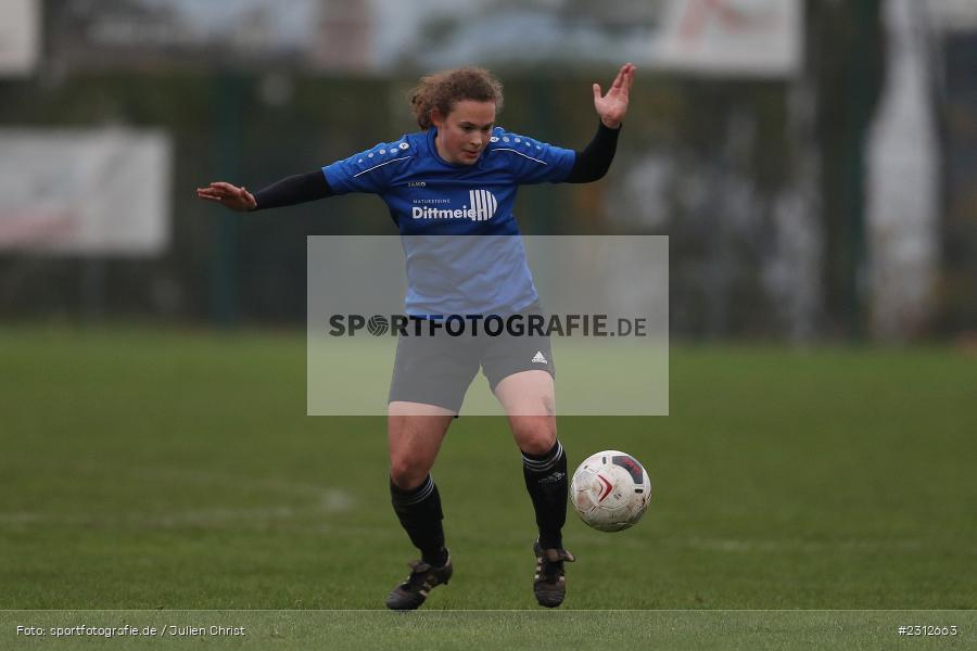 Julia Siegler, Sportgelände Darmstädter Straße, Aschaffenburg, 30.10.2021, BFV, sport, action, Fussball, Deutschland, Oktober 2021, Saison 2021/2022, Bezirksliga Frauen 01, SPA, FVG, SpVgg Adelsberg, FVgg Kickers Aschaffenburg II - Bild-ID: 2312663 Julia Siegler, Sportgelände Darmstädter Straße, Aschaffenburg, 30.10.2021, BFV, sport, action, Fussball, Deutschland, Oktober 2021, Saison 2021/2022, Bezirksliga Frauen 01, SPA, FVG, SpVgg Adelsberg, FVgg Kickers Aschaffenburg II - Bild-ID: 2312663
