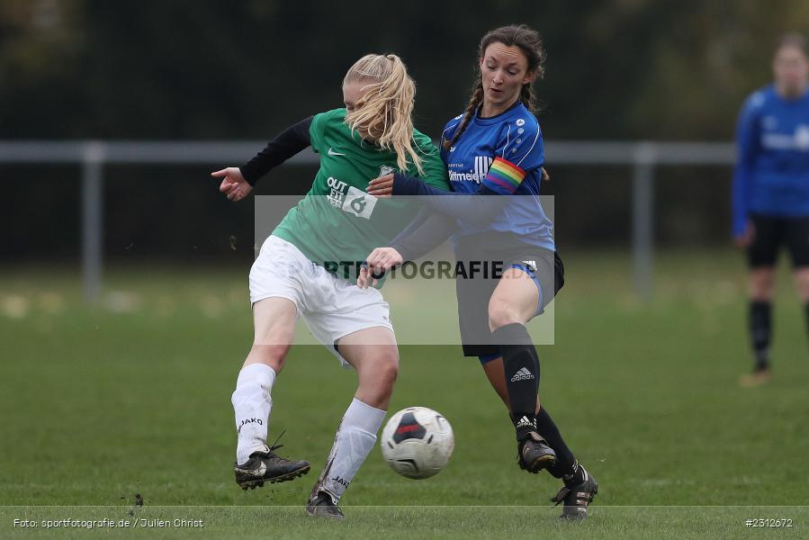 Mafalda Sondermann, Sportgelände Darmstädter Straße, Aschaffenburg, 30.10.2021, BFV, sport, action, Fussball, Deutschland, Oktober 2021, Saison 2021/2022, Bezirksliga Frauen 01, SPA, FVG, SpVgg Adelsberg, FVgg Kickers Aschaffenburg II - Bild-ID: 2312672