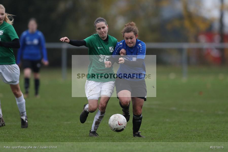 Kira Wallraff, Sportgelände Darmstädter Straße, Aschaffenburg, 30.10.2021, BFV, sport, action, Fussball, Deutschland, Oktober 2021, Saison 2021/2022, Bezirksliga Frauen 01, SPA, FVG, SpVgg Adelsberg, FVgg Kickers Aschaffenburg II - Bild-ID: 2312676