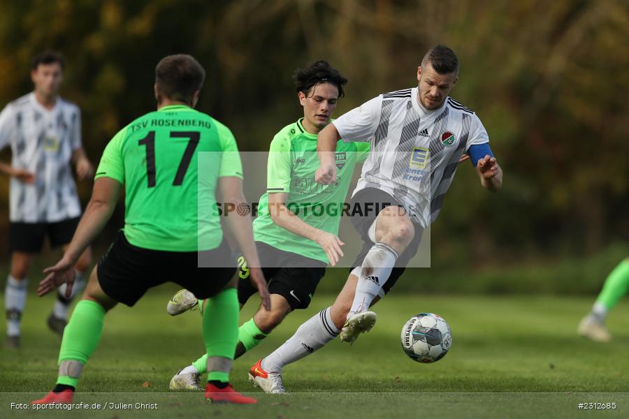 Marco Budde, Sportgelände, Nassig, 31.10.2021, BFV, sport, action, Fussball, Deutschland, Oktober 2021, Saison 2021/2022, BFV-Landesliga Odenwald, TSV, SVE, TSV Rosenberg, SV Eintracht Nassig - Bild-ID: 2312685