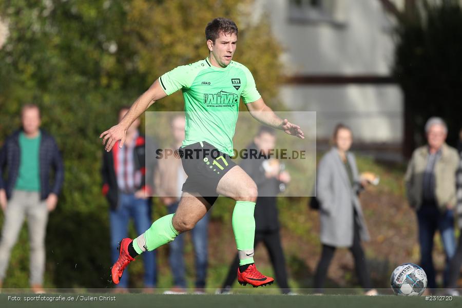 Dominik Weiß, Sportgelände, Nassig, 31.10.2021, BFV, sport, action, Fussball, Deutschland, Oktober 2021, Saison 2021/2022, BFV-Landesliga Odenwald, TSV, SVE, TSV Rosenberg, SV Eintracht Nassig - Bild-ID: 2312720 Dominik Weiß, Sportgelände, Nassig, 31.10.2021, BFV, sport, action, Fussball, Deutschland, Oktober 2021, Saison 2021/2022, BFV-Landesliga Odenwald, TSV, SVE, TSV Rosenberg, SV Eintracht Nassig - Bild-ID: 2312720
