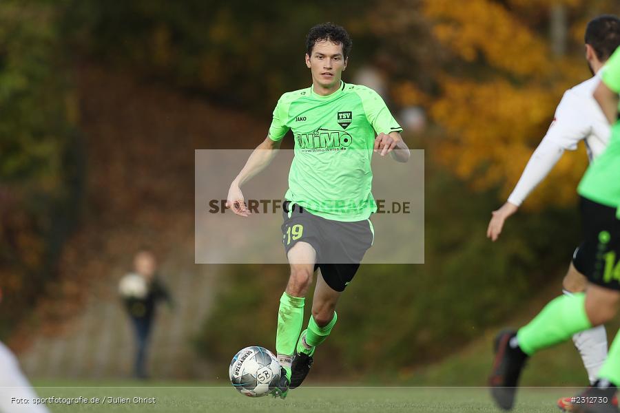 Patrick Haas, Sportgelände, Nassig, 31.10.2021, BFV, sport, action, Fussball, Deutschland, Oktober 2021, Saison 2021/2022, BFV-Landesliga Odenwald, TSV, SVE, TSV Rosenberg, SV Eintracht Nassig - Bild-ID: 2312730 Patrick Haas, Sportgelände, Nassig, 31.10.2021, BFV, sport, action, Fussball, Deutschland, Oktober 2021, Saison 2021/2022, BFV-Landesliga Odenwald, TSV, SVE, TSV Rosenberg, SV Eintracht Nassig - Bild-ID: 2312730