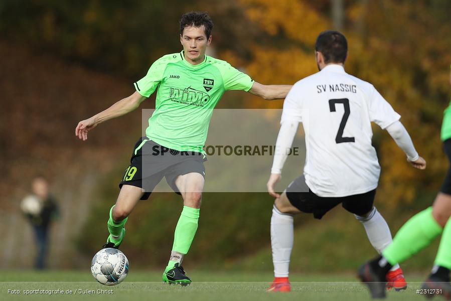 Patrick Haas, Sportgelände, Nassig, 31.10.2021, BFV, sport, action, Fussball, Deutschland, Oktober 2021, Saison 2021/2022, BFV-Landesliga Odenwald, TSV, SVE, TSV Rosenberg, SV Eintracht Nassig - Bild-ID: 2312731 Patrick Haas, Sportgelände, Nassig, 31.10.2021, BFV, sport, action, Fussball, Deutschland, Oktober 2021, Saison 2021/2022, BFV-Landesliga Odenwald, TSV, SVE, TSV Rosenberg, SV Eintracht Nassig - Bild-ID: 2312731