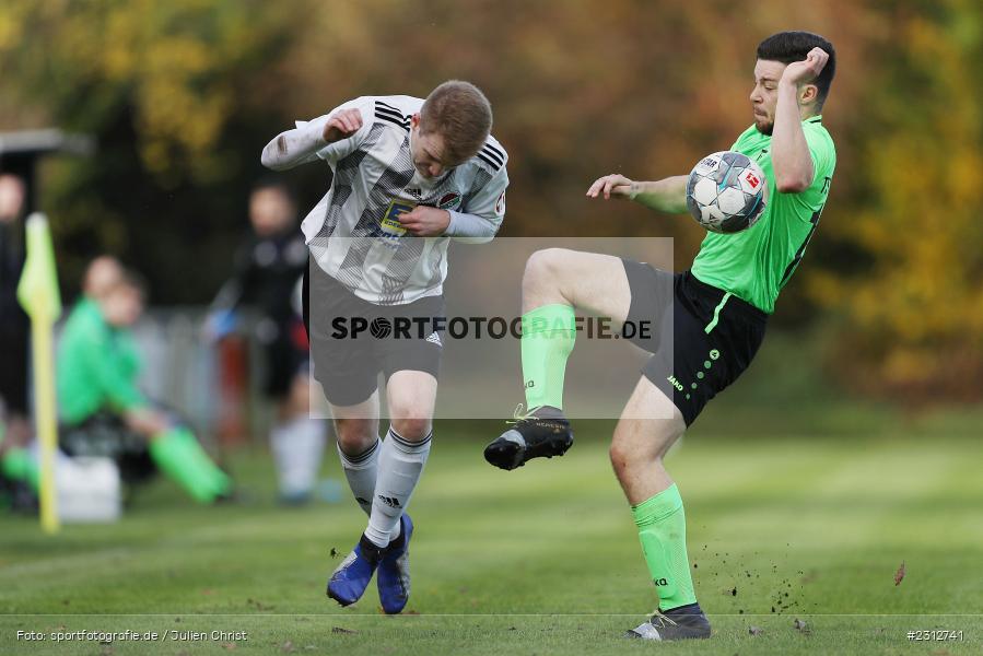 Jan Emrich, Sportgelände, Nassig, 31.10.2021, BFV, sport, action, Fussball, Deutschland, Oktober 2021, Saison 2021/2022, BFV-Landesliga Odenwald, TSV, SVE, TSV Rosenberg, SV Eintracht Nassig - Bild-ID: 2312741