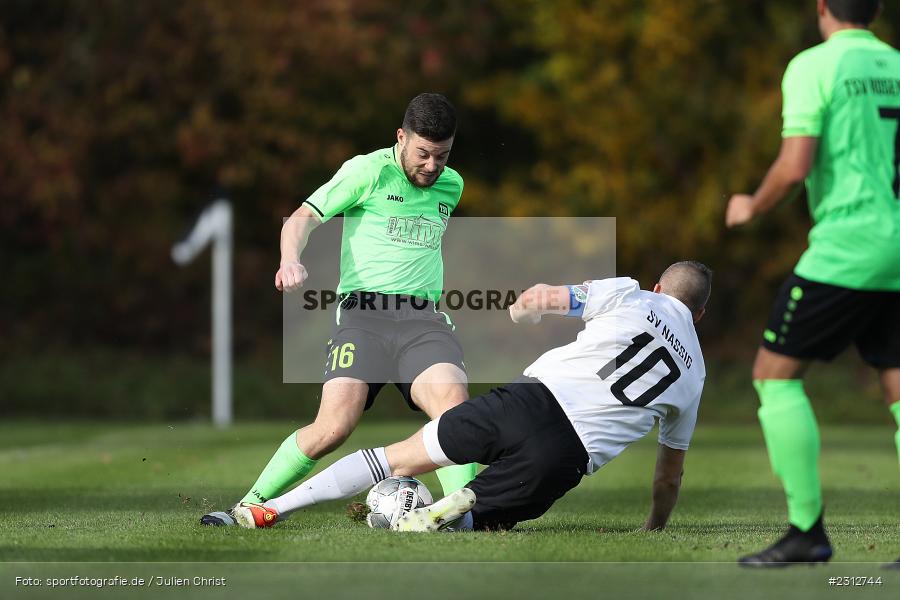 Paul Galm, Sportgelände, Nassig, 31.10.2021, BFV, sport, action, Fussball, Deutschland, Oktober 2021, Saison 2021/2022, BFV-Landesliga Odenwald, TSV, SVE, TSV Rosenberg, SV Eintracht Nassig - Bild-ID: 2312744
