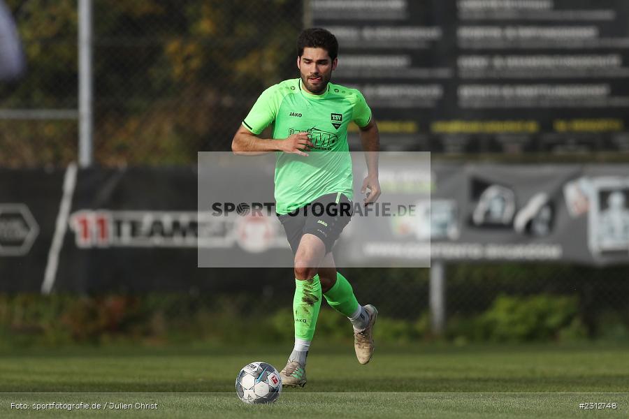Daniel Breitinger, Sportgelände, Nassig, 31.10.2021, BFV, sport, action, Fussball, Deutschland, Oktober 2021, Saison 2021/2022, BFV-Landesliga Odenwald, TSV, SVE, TSV Rosenberg, SV Eintracht Nassig - Bild-ID: 2312748 Daniel Breitinger, Sportgelände, Nassig, 31.10.2021, BFV, sport, action, Fussball, Deutschland, Oktober 2021, Saison 2021/2022, BFV-Landesliga Odenwald, TSV, SVE, TSV Rosenberg, SV Eintracht Nassig - Bild-ID: 2312748
