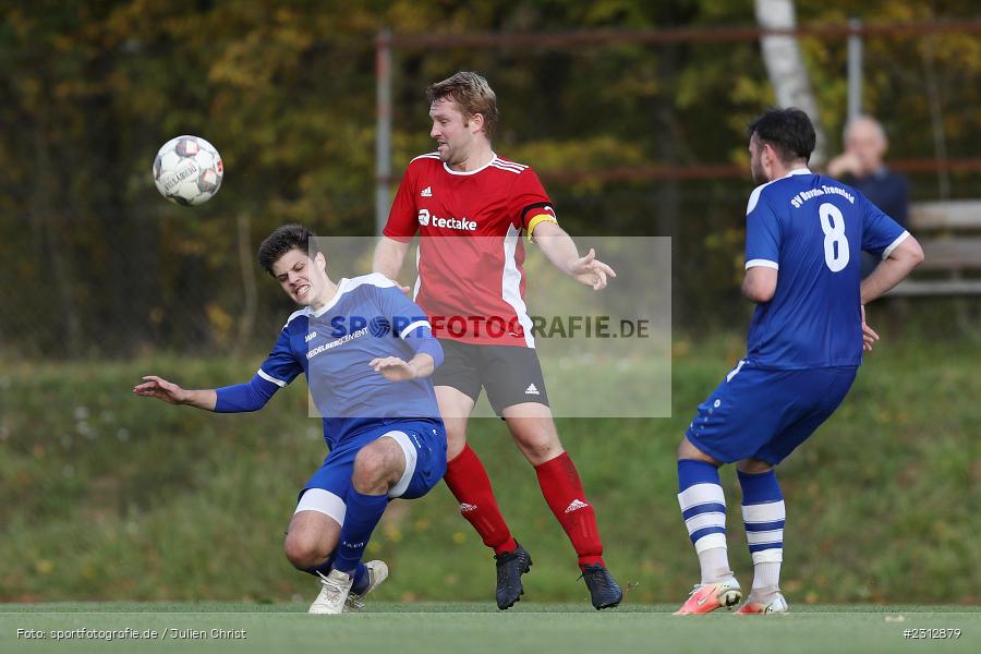 Florian Salomon, Sportgelände, Trennfeld, 31.10.2021, BFV, sport, action, Fussball, Deutschland, Oktober 2021, Saison 2021/2022, A-Klasse Gr. 4 WÜ, FVB, SVT, FV Bergrothenfels/Hafenlohr, SV Trennfeld - Bild-ID: 2312879 Florian Salomon, Sportgelände, Trennfeld, 31.10.2021, BFV, sport, action, Fussball, Deutschland, Oktober 2021, Saison 2021/2022, A-Klasse Gr. 4 WÜ, FVB, SVT, FV Bergrothenfels/Hafenlohr, SV Trennfeld - Bild-ID: 2312879