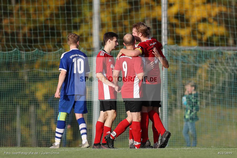 Daniel Bufe, Florian Salomon, Robin Wanczura, Sportgelände, Trennfeld, 31.10.2021, BFV, sport, action, Fussball, Deutschland, Oktober 2021, Saison 2021/2022, A-Klasse Gr. 4 WÜ, FVB, SVT, FV Bergrothenfels/Hafenlohr, SV Trennfeld - Bild-ID: 2312899