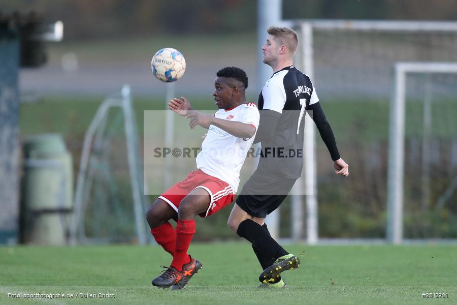 Solony Tsimodilaza, Sportgelände, Erlenbach, 31.10.2021, BFV, sport, action, Fussball, Deutschland, Oktober 2021, Saison 2021/2022, Kreisliga Würzburg, TSV, SVE, TSV Karlburg II, SV Erlenbach - Bild-ID: 2312921 Solony Tsimodilaza, Sportgelände, Erlenbach, 31.10.2021, BFV, sport, action, Fussball, Deutschland, Oktober 2021, Saison 2021/2022, Kreisliga Würzburg, TSV, SVE, TSV Karlburg II, SV Erlenbach - Bild-ID: 2312921