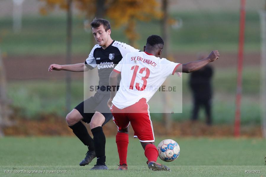Solony Tsimodilaza, Sportgelände, Erlenbach, 31.10.2021, BFV, sport, action, Fussball, Deutschland, Oktober 2021, Saison 2021/2022, Kreisliga Würzburg, TSV, SVE, TSV Karlburg II, SV Erlenbach - Bild-ID: 2312922 Solony Tsimodilaza, Sportgelände, Erlenbach, 31.10.2021, BFV, sport, action, Fussball, Deutschland, Oktober 2021, Saison 2021/2022, Kreisliga Würzburg, TSV, SVE, TSV Karlburg II, SV Erlenbach - Bild-ID: 2312922