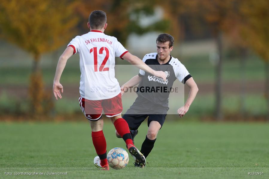Viktor Ziegler, Sportgelände, Erlenbach, 31.10.2021, BFV, sport, action, Fussball, Deutschland, Oktober 2021, Saison 2021/2022, Kreisliga Würzburg, TSV, SVE, TSV Karlburg II, SV Erlenbach - Bild-ID: 2312931