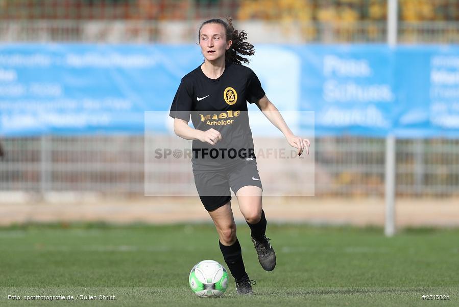 Lara Münzenberger, Soccergirl Sportpark, Würzburg, 31.10.2021, BFV, sport, action, Fussball, Deutschland, Oktober 2021, Saison 2021/2022, Bezirksoberliga Frauen, TSV, FWK, TSV Keilberg, FC Würzburger Kickers II - Bild-ID: 2313026