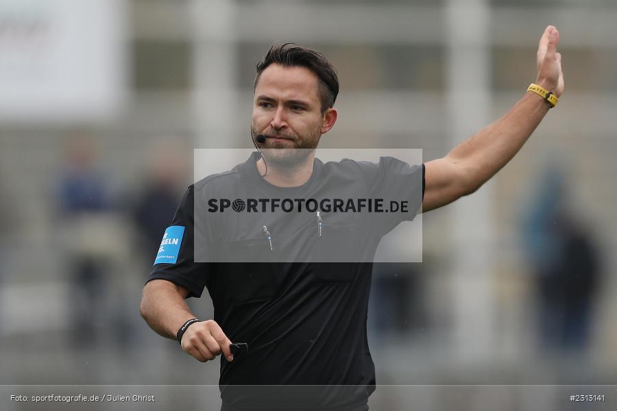 Julian Kreye, Stadion am Schönbusch, Aschaffenburg, 30.10.2021, BFV, sport, action, Fussball, Deutschland, Oktober 2021, Saison 2021/2022, 4. Liga, Regionalliga Bayern, FVI, SVA, FV Illertissen, SV Viktoria Aschaffenburg - Bild-ID: 2313141