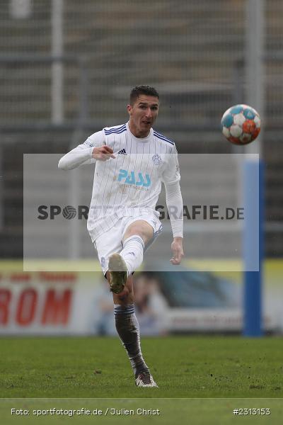 Elmir Muhic, Stadion am Schönbusch, Aschaffenburg, 30.10.2021, BFV, sport, action, Fussball, Deutschland, Oktober 2021, Saison 2021/2022, 4. Liga, Regionalliga Bayern, FVI, SVA, FV Illertissen, SV Viktoria Aschaffenburg - Bild-ID: 2313153 Elmir Muhic, Stadion am Schönbusch, Aschaffenburg, 30.10.2021, BFV, sport, action, Fussball, Deutschland, Oktober 2021, Saison 2021/2022, 4. Liga, Regionalliga Bayern, FVI, SVA, FV Illertissen, SV Viktoria Aschaffenburg - Bild-ID: 2313153