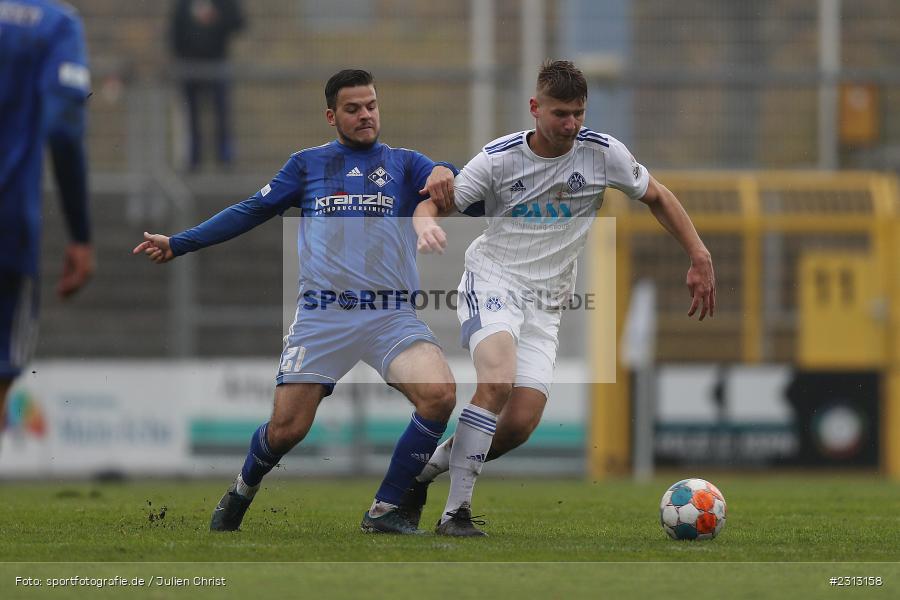 Niklas Borger, Stadion am Schönbusch, Aschaffenburg, 30.10.2021, BFV, sport, action, Fussball, Deutschland, Oktober 2021, Saison 2021/2022, 4. Liga, Regionalliga Bayern, FVI, SVA, FV Illertissen, SV Viktoria Aschaffenburg - Bild-ID: 2313158 Niklas Borger, Stadion am Schönbusch, Aschaffenburg, 30.10.2021, BFV, sport, action, Fussball, Deutschland, Oktober 2021, Saison 2021/2022, 4. Liga, Regionalliga Bayern, FVI, SVA, FV Illertissen, SV Viktoria Aschaffenburg - Bild-ID: 2313158
