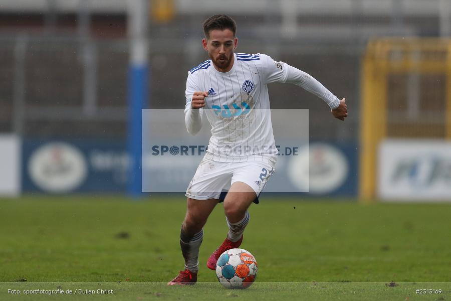 Silas Tom Zehnder, Stadion am Schönbusch, Aschaffenburg, 30.10.2021, BFV, sport, action, Fussball, Deutschland, Oktober 2021, Saison 2021/2022, 4. Liga, Regionalliga Bayern, FVI, SVA, FV Illertissen, SV Viktoria Aschaffenburg - Bild-ID: 2313169 Silas Tom Zehnder, Stadion am Schönbusch, Aschaffenburg, 30.10.2021, BFV, sport, action, Fussball, Deutschland, Oktober 2021, Saison 2021/2022, 4. Liga, Regionalliga Bayern, FVI, SVA, FV Illertissen, SV Viktoria Aschaffenburg - Bild-ID: 2313169