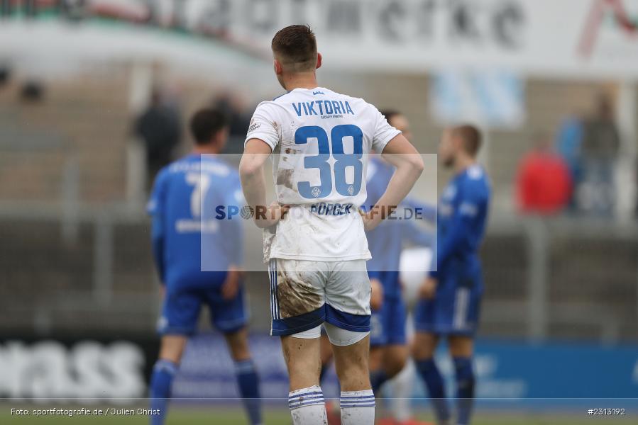 Rückennummer, Backside, Niklas Borger, Stadion am Schönbusch, Aschaffenburg, 30.10.2021, BFV, sport, action, Fussball, Deutschland, Oktober 2021, Saison 2021/2022, 4. Liga, Regionalliga Bayern, FVI, SVA, FV Illertissen, SV Viktoria Aschaffenburg - Bild-ID: 2313192 Rückennummer, Backside, Niklas Borger, Stadion am Schönbusch, Aschaffenburg, 30.10.2021, BFV, sport, action, Fussball, Deutschland, Oktober 2021, Saison 2021/2022, 4. Liga, Regionalliga Bayern, FVI, SVA, FV Illertissen, SV Viktoria Aschaffenburg - Bild-ID: 2313192