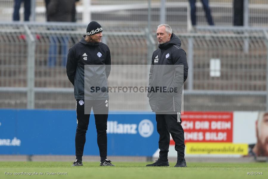 Gerald Mai, Jürgen Bleistein, Stadion am Schönbusch, Aschaffenburg, 30.10.2021, BFV, sport, action, Fussball, Deutschland, Oktober 2021, Saison 2021/2022, 4. Liga, Regionalliga Bayern, FVI, SVA, FV Illertissen, SV Viktoria Aschaffenburg - Bild-ID: 2313194 Gerald Mai, Jürgen Bleistein, Stadion am Schönbusch, Aschaffenburg, 30.10.2021, BFV, sport, action, Fussball, Deutschland, Oktober 2021, Saison 2021/2022, 4. Liga, Regionalliga Bayern, FVI, SVA, FV Illertissen, SV Viktoria Aschaffenburg - Bild-ID: 2313194