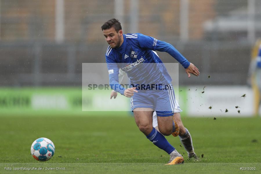 Yannick Glessing, Stadion am Schönbusch, Aschaffenburg, 30.10.2021, BFV, sport, action, Fussball, Deutschland, Oktober 2021, Saison 2021/2022, 4. Liga, Regionalliga Bayern, FVI, SVA, FV Illertissen, SV Viktoria Aschaffenburg - Bild-ID: 2313202 Yannick Glessing, Stadion am Schönbusch, Aschaffenburg, 30.10.2021, BFV, sport, action, Fussball, Deutschland, Oktober 2021, Saison 2021/2022, 4. Liga, Regionalliga Bayern, FVI, SVA, FV Illertissen, SV Viktoria Aschaffenburg - Bild-ID: 2313202