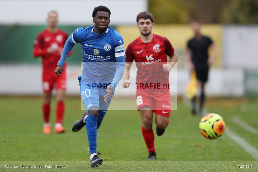 Jayson Tuda, Sepp-Endres-Sportanlage, Würzburg, 06.11.2021, BFV, sport, action, Fussball, Deutschland, November 2021, Saison 2021/2022, Bayernliga Nord, SVA, WFV, SV Vatan Spor Aschaffenburg, Würzburger FV - Bild-ID: 2313219