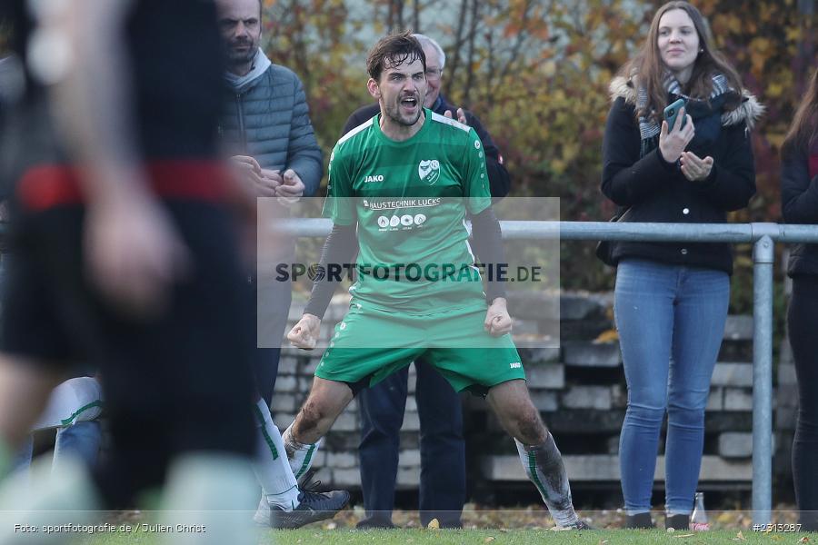 Torjubel, Felix Hübner, Sportgelände, Wiesenfeld, 06.11.2021, BFV, sport, action, Fussball, Deutschland, November 2021, Saison 2021/2022, Kreisklasse, DJK, FCW, SV-DJK Wombach, FC Wiesenfeld-Halsbach - Bild-ID: 2313287 Torjubel, Felix Hübner, Sportgelände, Wiesenfeld, 06.11.2021, BFV, sport, action, Fussball, Deutschland, November 2021, Saison 2021/2022, Kreisklasse, DJK, FCW, SV-DJK Wombach, FC Wiesenfeld-Halsbach - Bild-ID: 2313287
