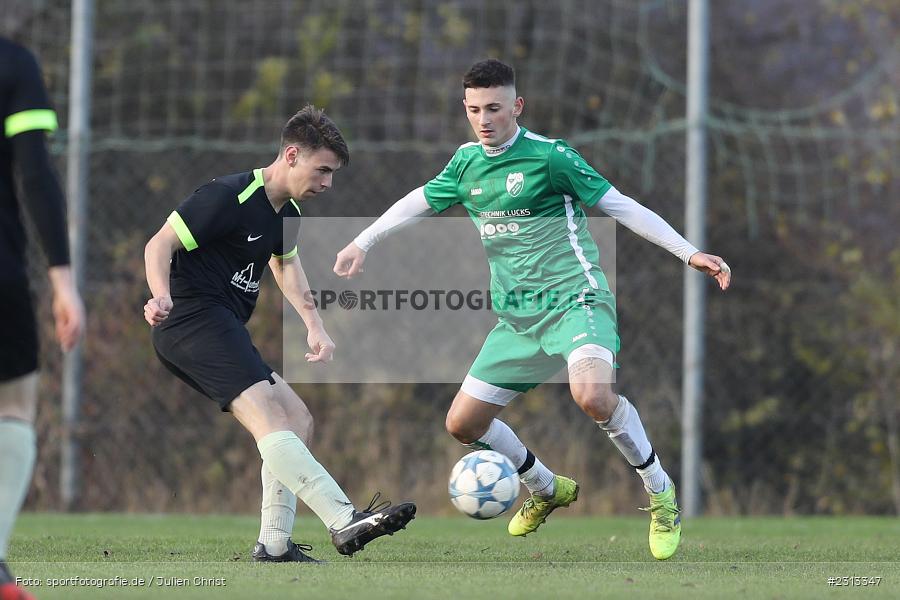 Noah Hoffmann, Sportgelände, Wiesenfeld, 06.11.2021, BFV, sport, action, Fussball, Deutschland, November 2021, Saison 2021/2022, Kreisklasse, DJK, FCW, SV-DJK Wombach, FC Wiesenfeld-Halsbach - Bild-ID: 2313347 Noah Hoffmann, Sportgelände, Wiesenfeld, 06.11.2021, BFV, sport, action, Fussball, Deutschland, November 2021, Saison 2021/2022, Kreisklasse, DJK, FCW, SV-DJK Wombach, FC Wiesenfeld-Halsbach - Bild-ID: 2313347