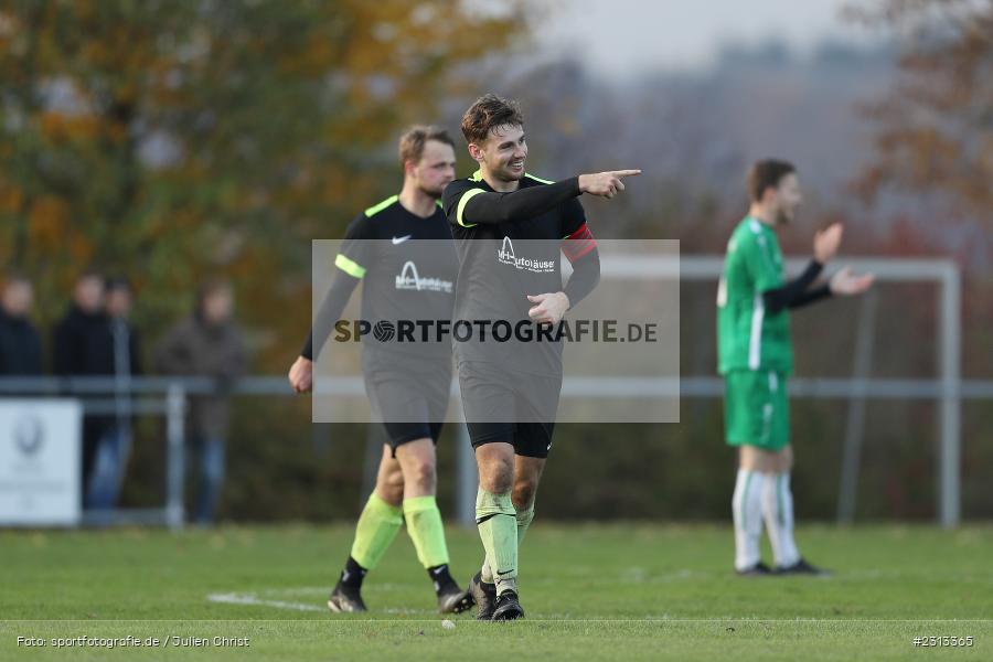 Dominik Endres, Sportgelände, Wiesenfeld, 06.11.2021, BFV, sport, action, Fussball, Deutschland, November 2021, Saison 2021/2022, Kreisklasse, DJK, FCW, SV-DJK Wombach, FC Wiesenfeld-Halsbach - Bild-ID: 2313365