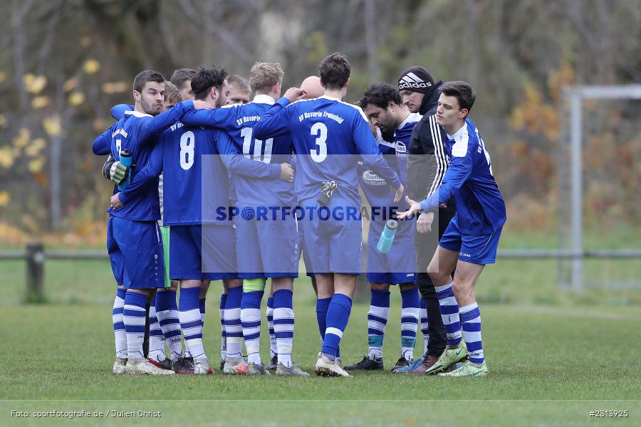 Mannschaftskreis, Sportgelände, Karlstadt, 07.11.2021, BFV, sport, action, Fussball, Deutschland, November 2021, Saison 2021/2022, A-Klasse Würzburg, SVT, FVK, SV Trennfeld, FV Karlstadt II - Bild-ID: 2313925