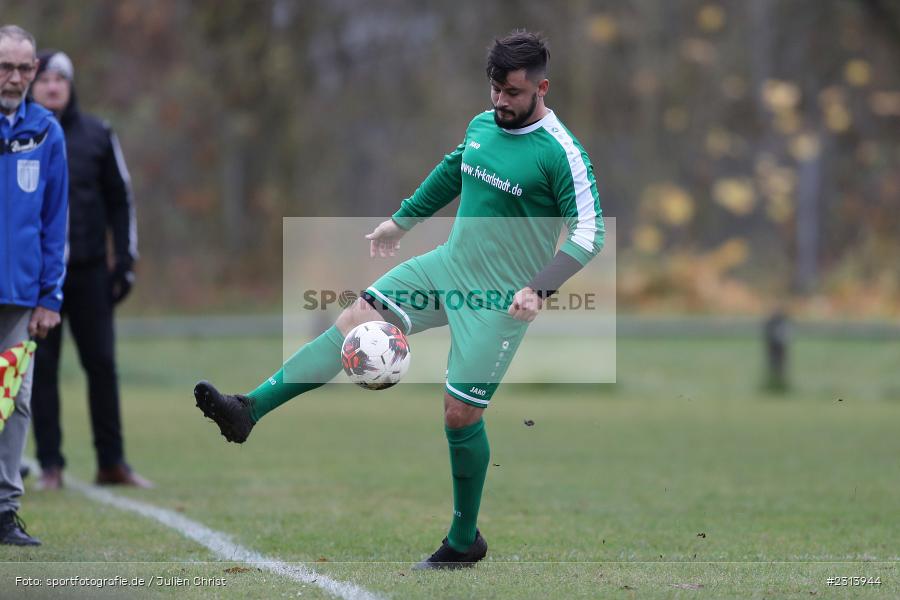 Artur Kiefer, Sportgelände, Karlstadt, 07.11.2021, BFV, sport, action, Fussball, Deutschland, November 2021, Saison 2021/2022, A-Klasse Würzburg, SVT, FVK, SV Trennfeld, FV Karlstadt II - Bild-ID: 2313944