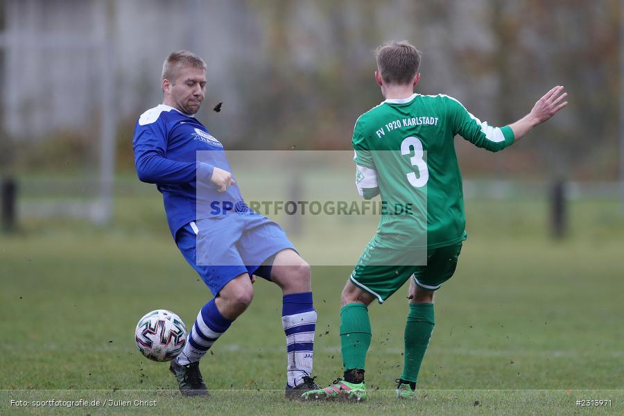 Julian Diener, Sportgelände, Karlstadt, 07.11.2021, BFV, sport, action, Fussball, Deutschland, November 2021, Saison 2021/2022, A-Klasse Würzburg, SVT, FVK, SV Trennfeld, FV Karlstadt II - Bild-ID: 2313971 Julian Diener, Sportgelände, Karlstadt, 07.11.2021, BFV, sport, action, Fussball, Deutschland, November 2021, Saison 2021/2022, A-Klasse Würzburg, SVT, FVK, SV Trennfeld, FV Karlstadt II - Bild-ID: 2313971