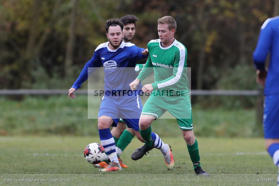 Lukas Breitenbach, Sportgelände, Karlstadt, 07.11.2021, BFV, sport, action, Fussball, Deutschland, November 2021, Saison 2021/2022, A-Klasse Würzburg, SVT, FVK, SV Trennfeld, FV Karlstadt II - Bild-ID: 2313991
