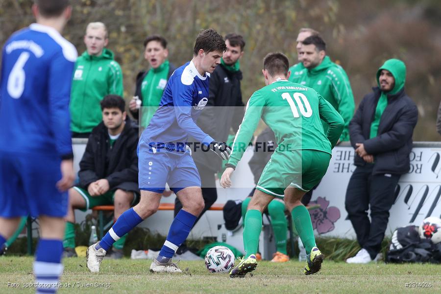 Sebastian Bumm, Sportgelände, Karlstadt, 07.11.2021, BFV, sport, action, Fussball, Deutschland, November 2021, Saison 2021/2022, A-Klasse Würzburg, SVT, FVK, SV Trennfeld, FV Karlstadt II - Bild-ID: 2314026 Sebastian Bumm, Sportgelände, Karlstadt, 07.11.2021, BFV, sport, action, Fussball, Deutschland, November 2021, Saison 2021/2022, A-Klasse Würzburg, SVT, FVK, SV Trennfeld, FV Karlstadt II - Bild-ID: 2314026