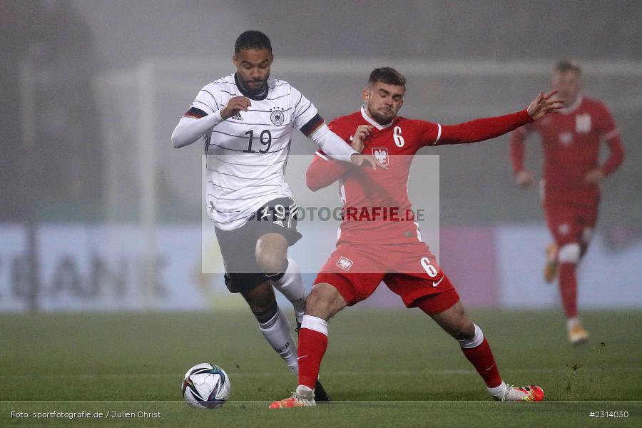 Manuel Mbom, WIRmachenDRUCK Arena, Großaspach, 12.11.2021, DFB, Under 21, UEFA, sport, action, Fussball, November 2021, Saison 2021/2022, POL, GER, EM-Qualifikation, U21, Poland, Germany, Polen, Deutschland - Bild-ID: 2314030 Manuel Mbom, WIRmachenDRUCK Arena, Großaspach, 12.11.2021, DFB, Under 21, UEFA, sport, action, Fussball, November 2021, Saison 2021/2022, POL, GER, EM-Qualifikation, U21, Poland, Germany, Polen, Deutschland - Bild-ID: 2314030