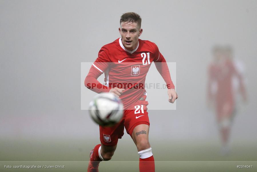 Michał Skóraś, WIRmachenDRUCK Arena, Großaspach, 12.11.2021, DFB, Under 21, UEFA, sport, action, Fussball, November 2021, Saison 2021/2022, POL, GER, EM-Qualifikation, U21, Poland, Germany, Polen, Deutschland - Bild-ID: 2314047 Michał Skóraś, WIRmachenDRUCK Arena, Großaspach, 12.11.2021, DFB, Under 21, UEFA, sport, action, Fussball, November 2021, Saison 2021/2022, POL, GER, EM-Qualifikation, U21, Poland, Germany, Polen, Deutschland - Bild-ID: 2314047