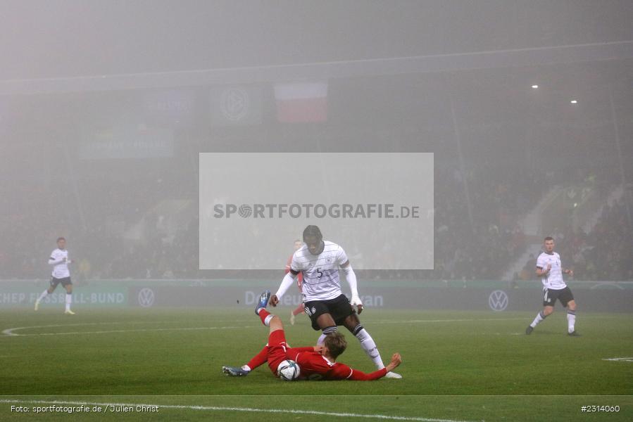 Armel Bella Kotchap, WIRmachenDRUCK Arena, Großaspach, 12.11.2021, DFB, Under 21, UEFA, sport, action, Fussball, November 2021, Saison 2021/2022, POL, GER, EM-Qualifikation, U21, Poland, Germany, Polen, Deutschland - Bild-ID: 2314060 Armel Bella Kotchap, WIRmachenDRUCK Arena, Großaspach, 12.11.2021, DFB, Under 21, UEFA, sport, action, Fussball, November 2021, Saison 2021/2022, POL, GER, EM-Qualifikation, U21, Poland, Germany, Polen, Deutschland - Bild-ID: 2314060
