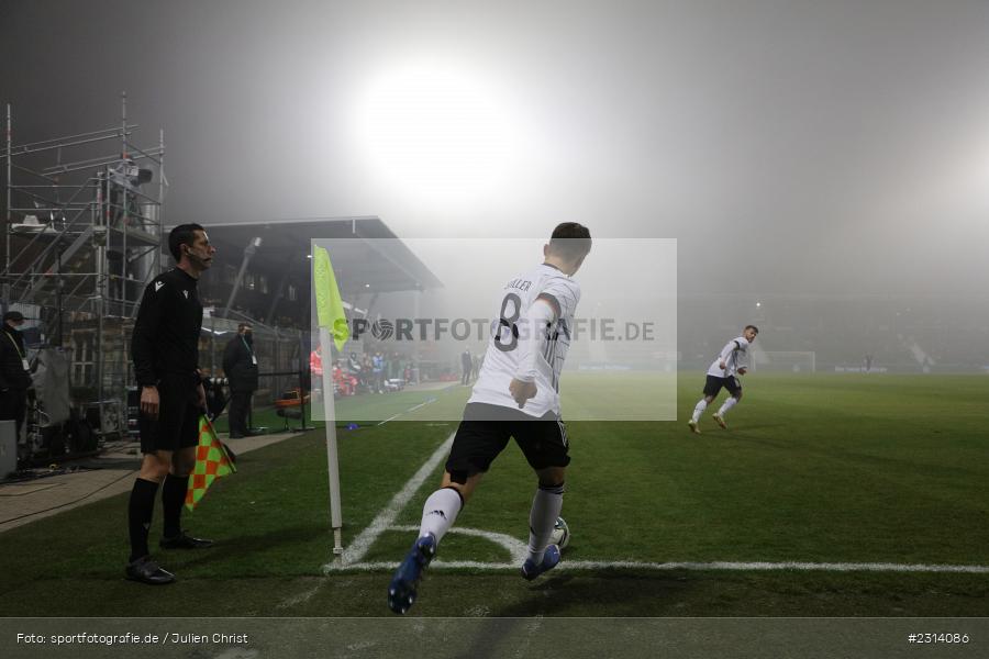 Angelo Stiller, WIRmachenDRUCK Arena, Großaspach, 12.11.2021, DFB, Under 21, UEFA, sport, action, Fussball, November 2021, Saison 2021/2022, POL, GER, EM-Qualifikation, U21, Poland, Germany, Polen, Deutschland - Bild-ID: 2314086 Angelo Stiller, WIRmachenDRUCK Arena, Großaspach, 12.11.2021, DFB, Under 21, UEFA, sport, action, Fussball, November 2021, Saison 2021/2022, POL, GER, EM-Qualifikation, U21, Poland, Germany, Polen, Deutschland - Bild-ID: 2314086