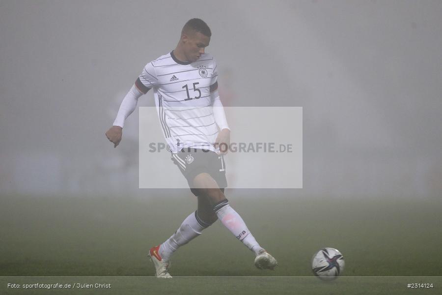 Malick Thiaw, WIRmachenDRUCK Arena, Großaspach, 12.11.2021, DFB, Under 21, UEFA, sport, action, Fussball, November 2021, Saison 2021/2022, POL, GER, EM-Qualifikation, U21, Poland, Germany, Polen, Deutschland - Bild-ID: 2314124 Malick Thiaw, WIRmachenDRUCK Arena, Großaspach, 12.11.2021, DFB, Under 21, UEFA, sport, action, Fussball, November 2021, Saison 2021/2022, POL, GER, EM-Qualifikation, U21, Poland, Germany, Polen, Deutschland - Bild-ID: 2314124
