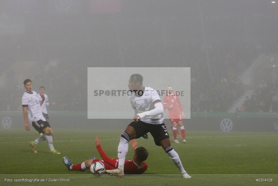 Armel Bella Kotchap, WIRmachenDRUCK Arena, Großaspach, 12.11.2021, DFB, Under 21, UEFA, sport, action, Fussball, November 2021, Saison 2021/2022, POL, GER, EM-Qualifikation, U21, Poland, Germany, Polen, Deutschland - Bild-ID: 2314128