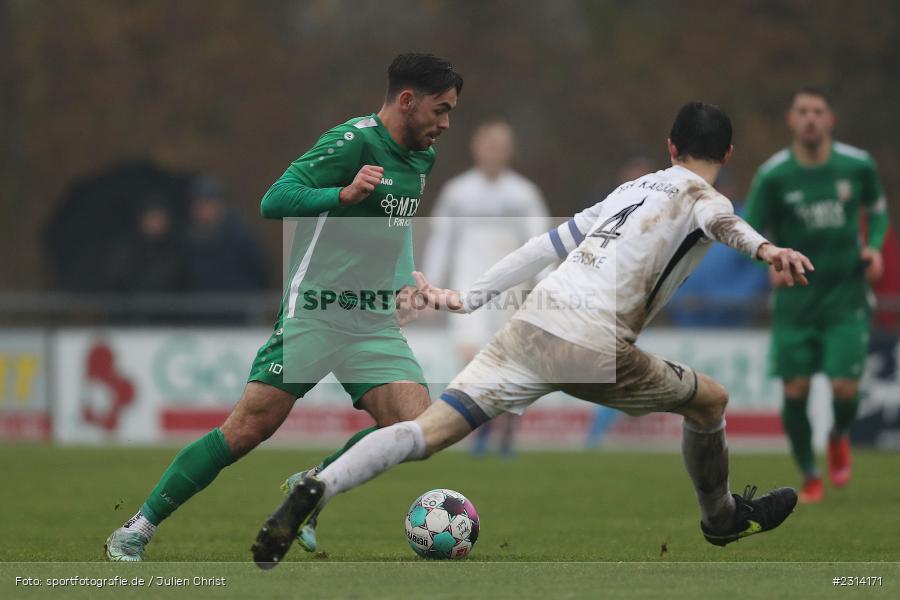 Severo Sturm, Sportgelände in der Au, Karlburg, 13.11.2021, sport, action, Fussball, November 2021, Saison 2021/2022, BFV, Bayernliga Nord, TSV Abtswind, TSV Karlburg - Bild-ID: 2314171