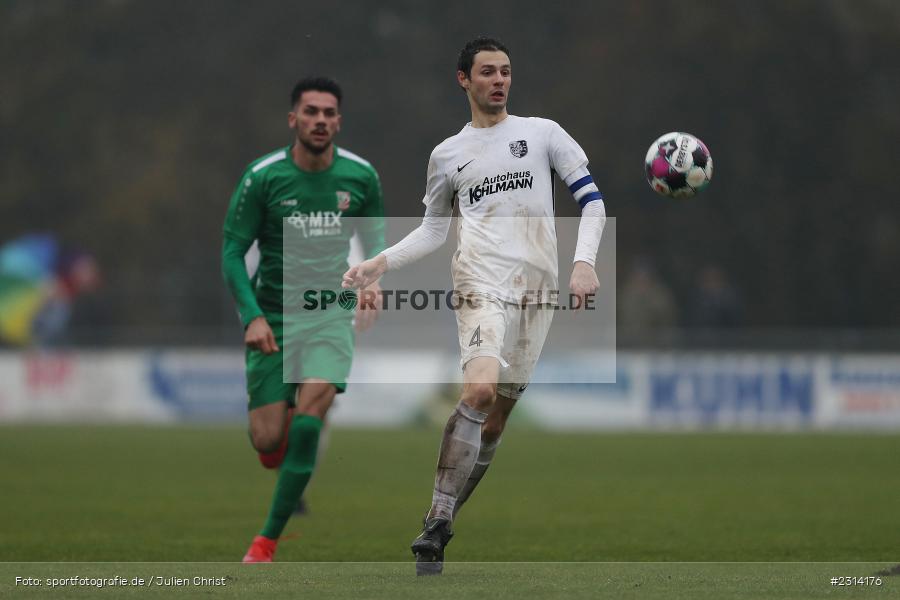 Cedric Fenske, Sportgelände in der Au, Karlburg, 13.11.2021, sport, action, Fussball, November 2021, Saison 2021/2022, BFV, Bayernliga Nord, TSV Abtswind, TSV Karlburg - Bild-ID: 2314176