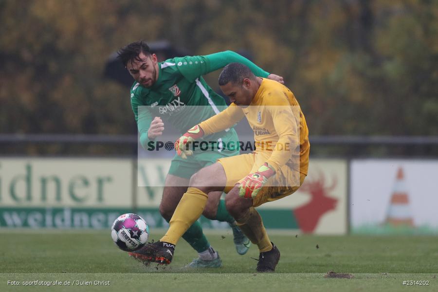 Marvin Fischer-Vallecilla, Sportgelände in der Au, Karlburg, 13.11.2021, sport, action, Fussball, November 2021, Saison 2021/2022, BFV, Bayernliga Nord, TSV Abtswind, TSV Karlburg - Bild-ID: 2314202 Marvin Fischer-Vallecilla, Sportgelände in der Au, Karlburg, 13.11.2021, sport, action, Fussball, November 2021, Saison 2021/2022, BFV, Bayernliga Nord, TSV Abtswind, TSV Karlburg - Bild-ID: 2314202