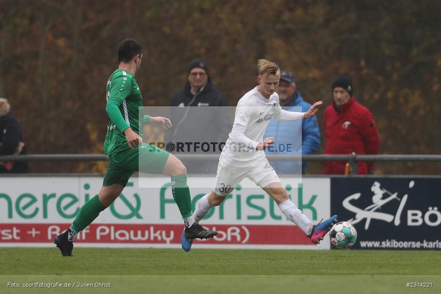 Marco Kunzmann, Sportgelände in der Au, Karlburg, 13.11.2021, sport, action, Fussball, November 2021, Saison 2021/2022, BFV, Bayernliga Nord, TSV Abtswind, TSV Karlburg - Bild-ID: 2314221 Marco Kunzmann, Sportgelände in der Au, Karlburg, 13.11.2021, sport, action, Fussball, November 2021, Saison 2021/2022, BFV, Bayernliga Nord, TSV Abtswind, TSV Karlburg - Bild-ID: 2314221